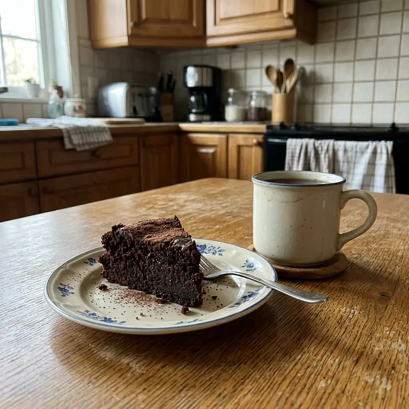 Torta al cioccolato senza zucchero
